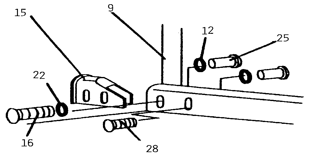 Sears 512720922 hand rail diagram
