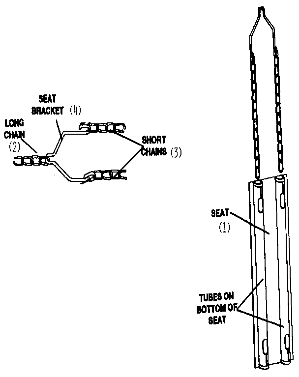 Sears 512720922 swing assembly diagram