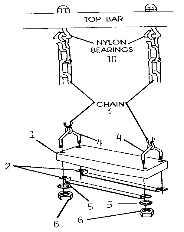 Sears 512720943 swing diagram