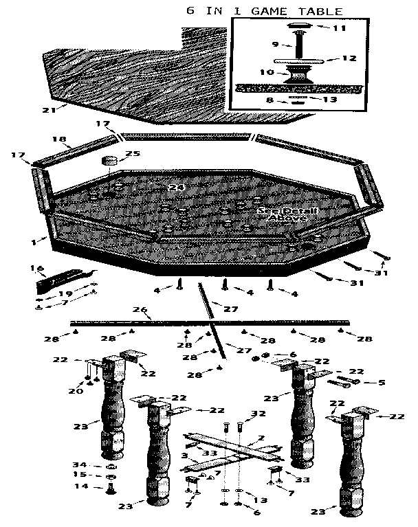 Sears 52726437 unit parts diagram