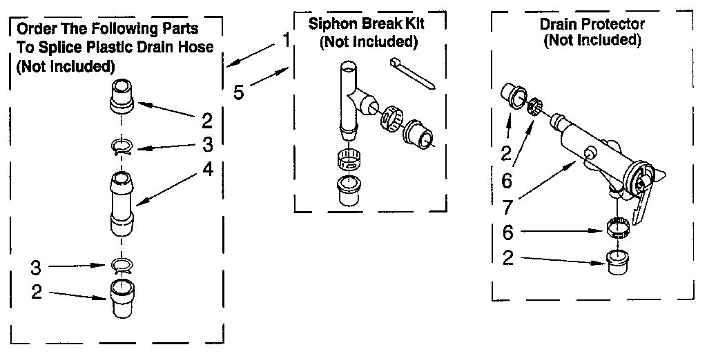 Kenmore 11091210100 water system parts diagram
