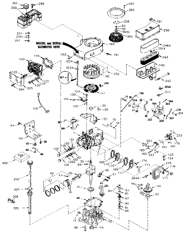 Craftsman 502255050 replacement parts diagram