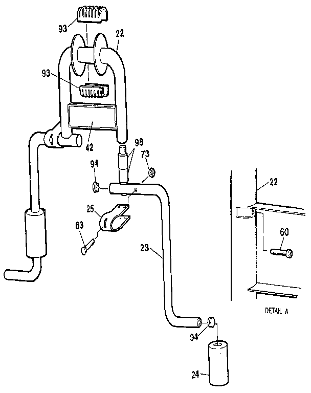 Lifestyler 35415666 arm press assembly diagram
