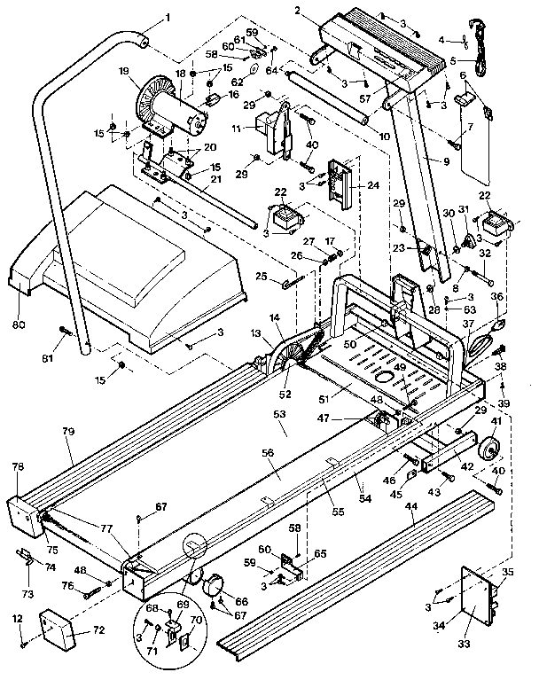 Lifestyler 831297043 unit parts diagram