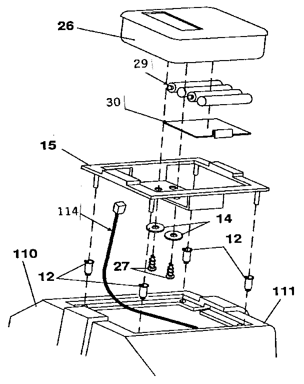 Lifestyler 29401 electronic monitor diagram