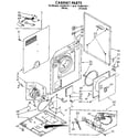 Kenmore 11089419111 cabinet diagram