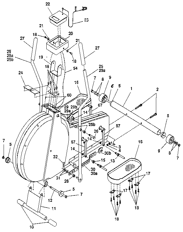 DP 17-5005A unit parts diagram