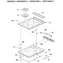 GE JGP300GEL1 main body diagram