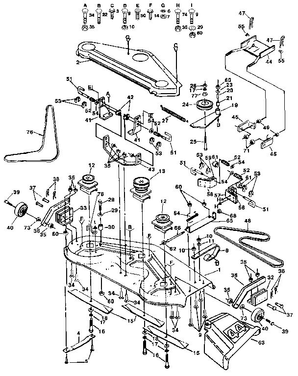 Craftsman 917255934 mower diagram