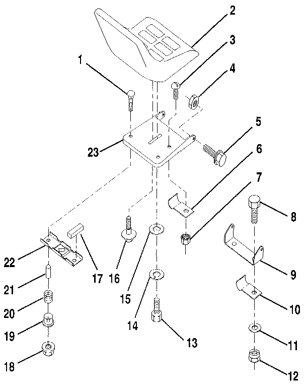 Craftsman 917256881 seat diagram