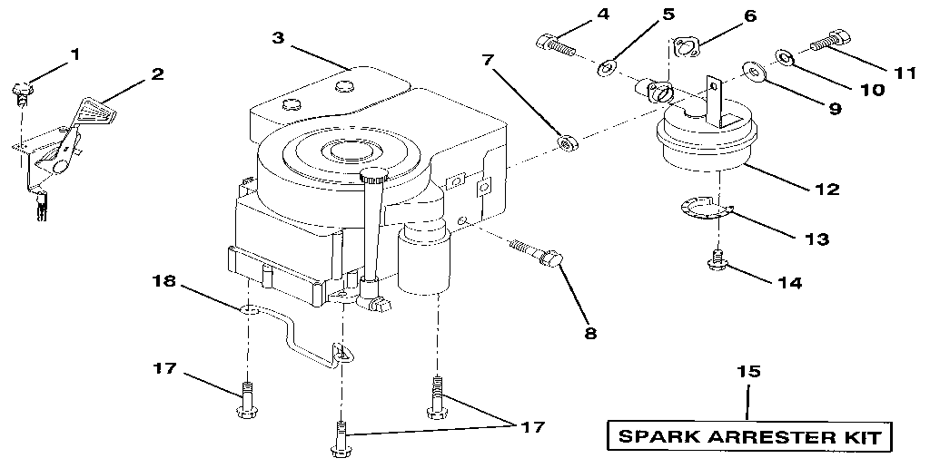 Craftsman 917256881 engine/throttle diagram