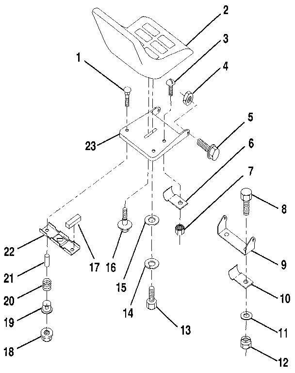Craftsman 917256851 seat diagram