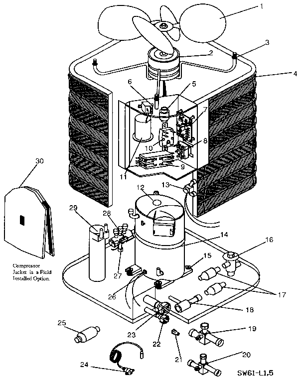 Kenmore 867801222 functional replacement parts diagram
