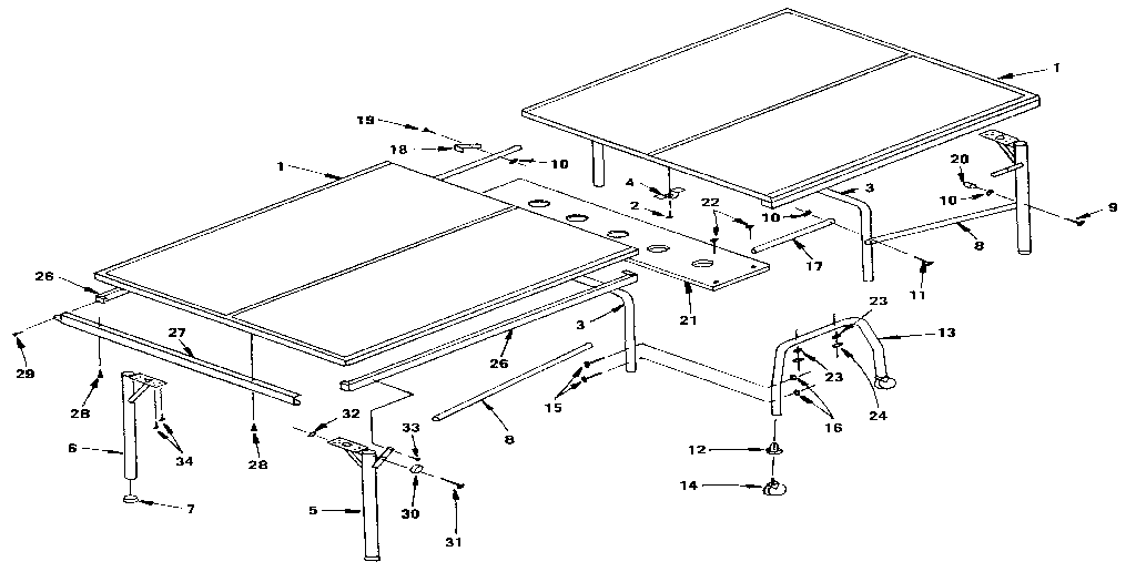 Indian T87805 unit parts diagram