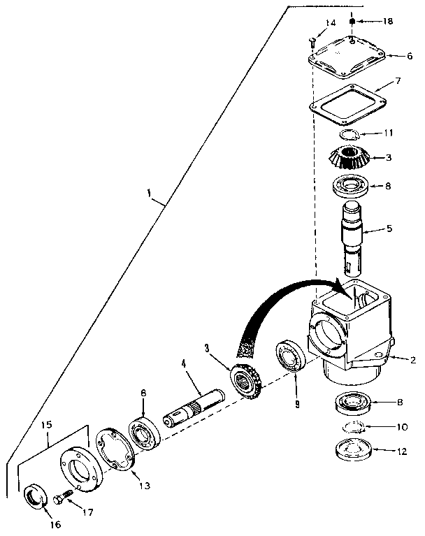 Craftsman 842240744 gear box diagram