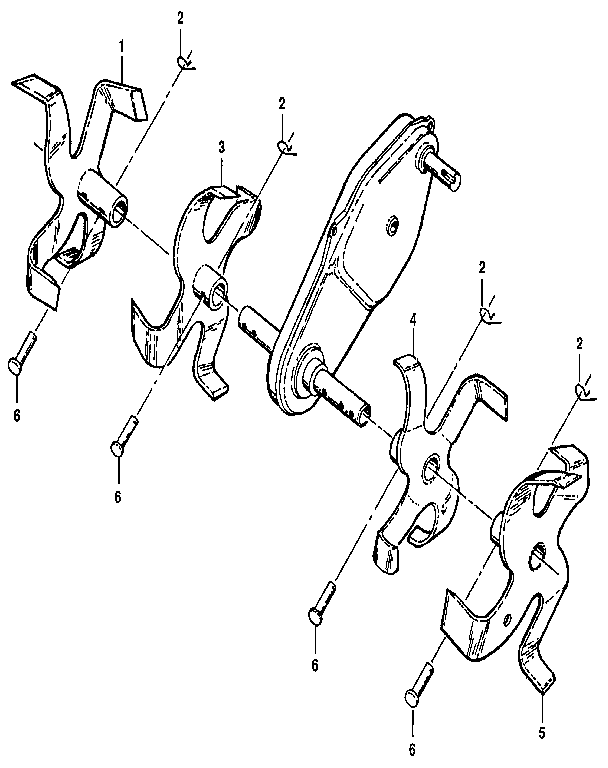 Craftsman 917298352 tine assembly diagram