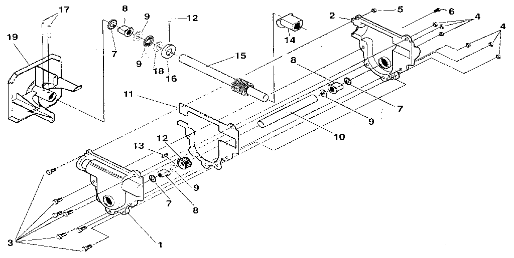 Craftsman 536886531 gear box diagram