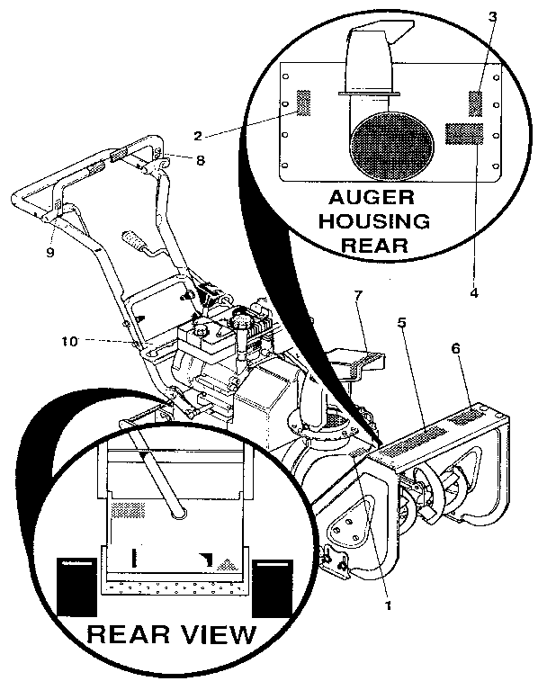 Craftsman 536886531 decals diagram