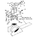 Craftsman 536884822 discharge chute diagram