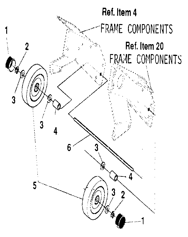 Craftsman 536884431 wheel diagram