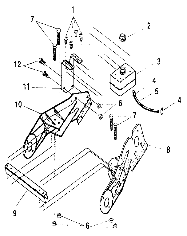 Craftsman 536884350 frame components diagram