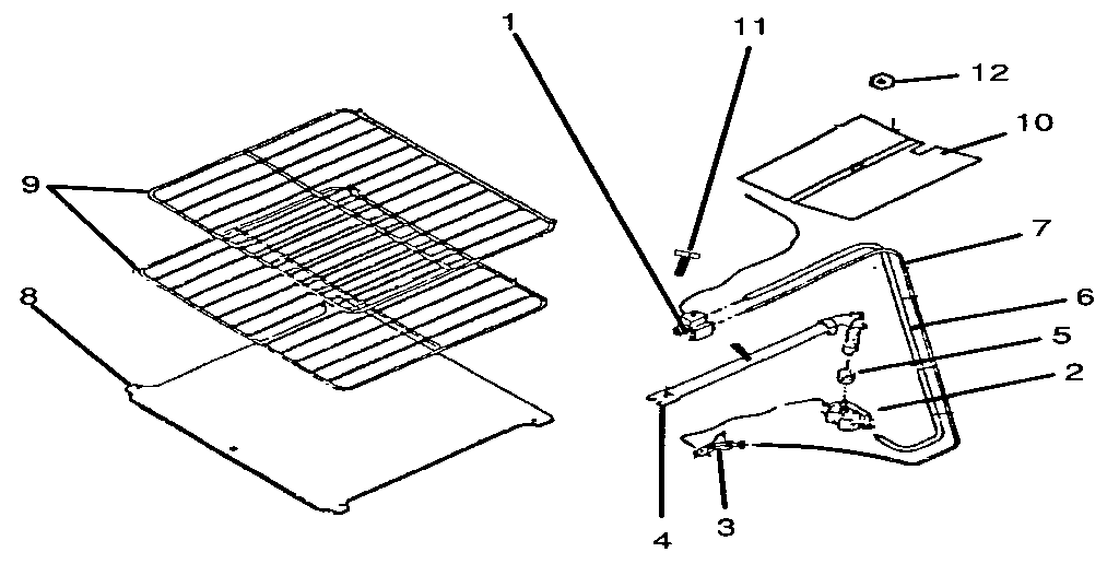 Kenmore 9607402190 oven diagram