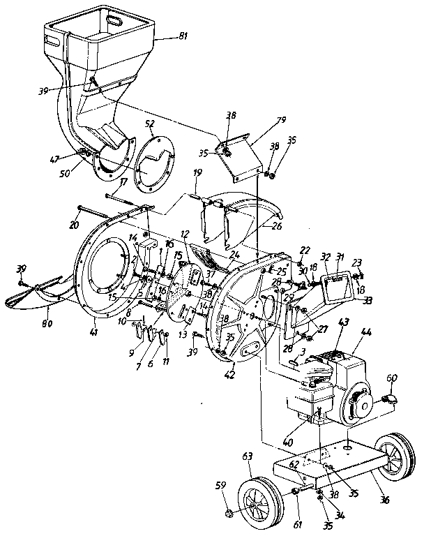 Craftsman 247799892 replacement parts diagram