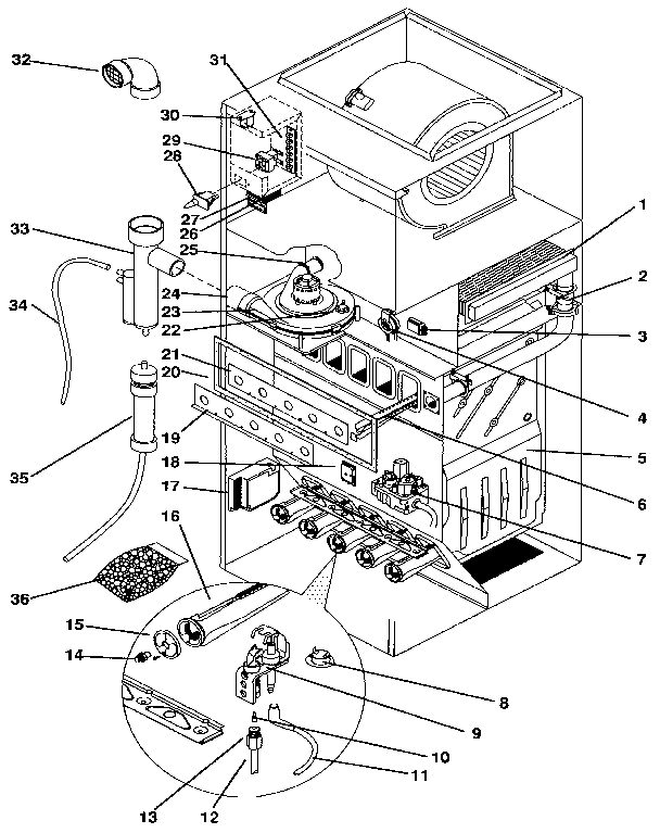 ICP NDGK040KF06 functional diagram