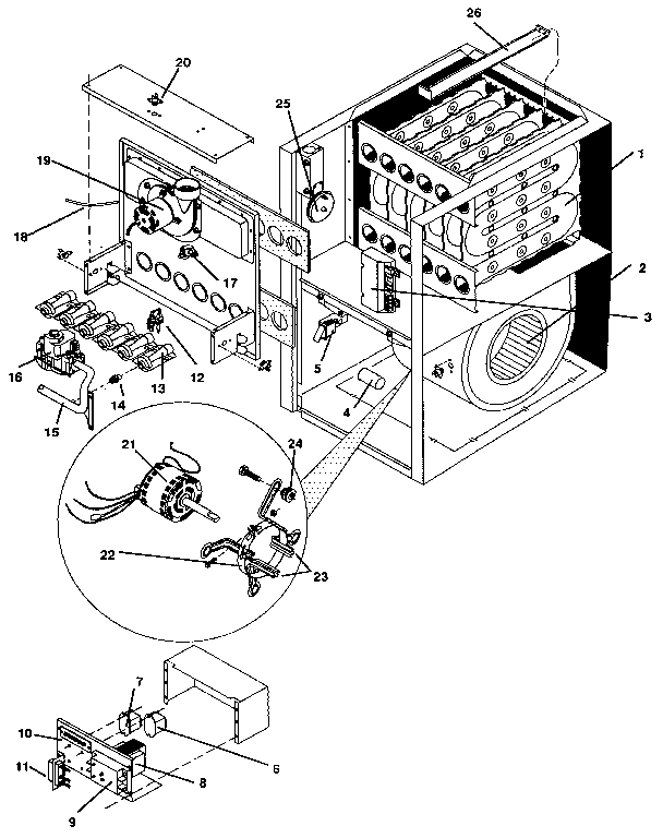 ICP NUG5150BKA1 functional diagram