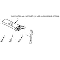 Kenmore 2784088892 wire harnesses and options diagram