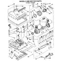 Kenmore 1163238290 nozzle and motor diagram