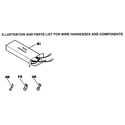 Kenmore 9114832591 wire harness and component diagram
