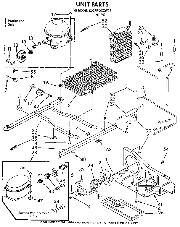 Whirlpool ED27RQXXW02 unit diagram