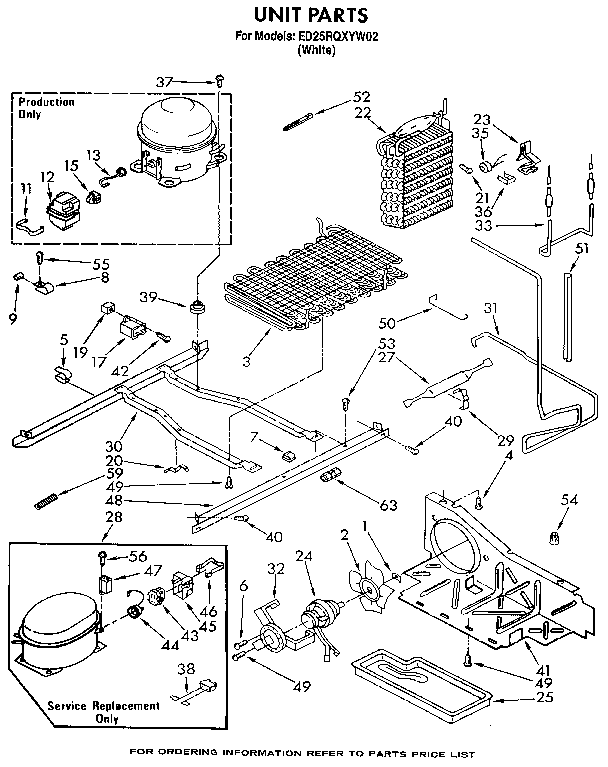 Whirlpool ED25RQXYW02 unit diagram