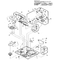Magnavox VR3330AT01 moving mechanism section diagram
