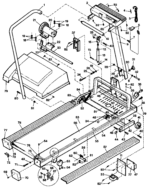 Lifestyler 831297033 unit parts diagram