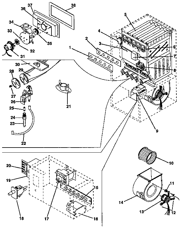 ICP NULE075BG02 functional diagram
