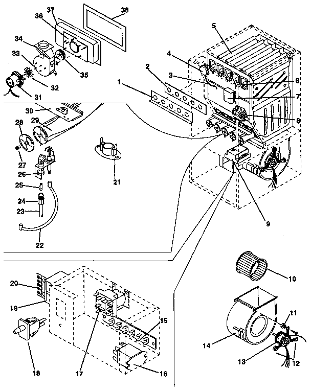 ICP NULE125AK02 functional diagram