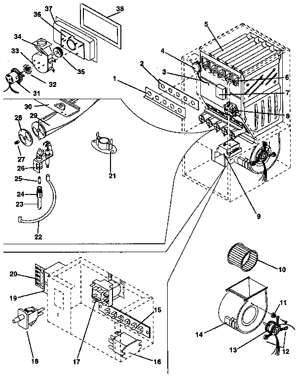 ICP NULE050AD02 functional diagram