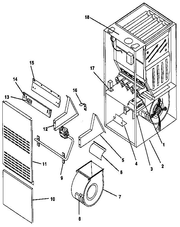 ICP NULE050AD02 non-functional replacement diagram