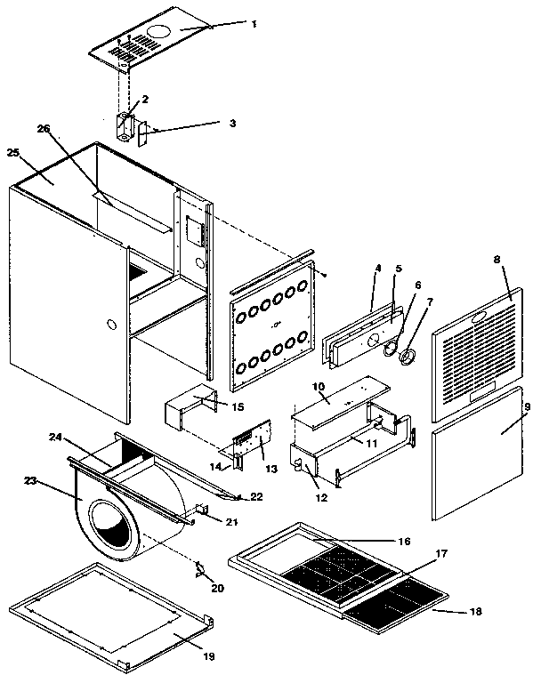ICP NTC5075BHA1 non-functional diagram