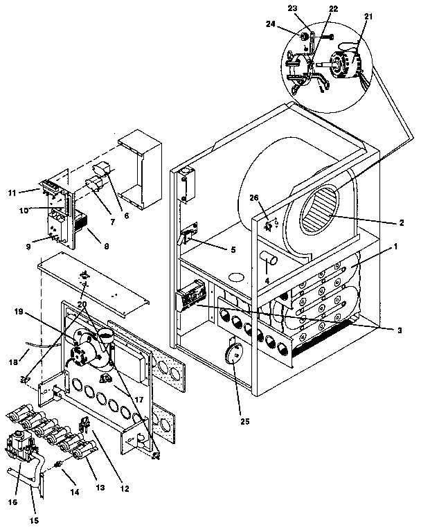 ICP NCC5125BKA1 functional diagram