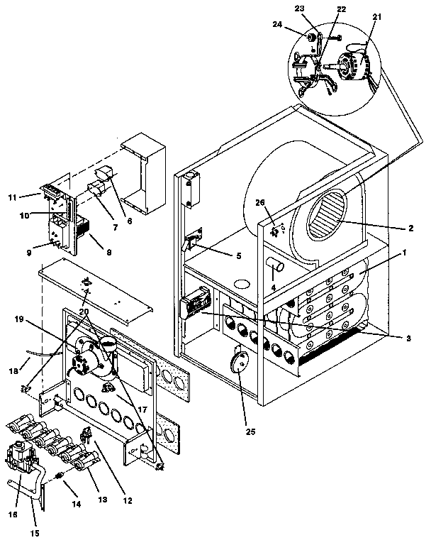 ICP NCC5075BHA1 functional diagram