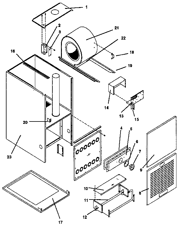 ICP NCC5075BFA1 non-functional diagram