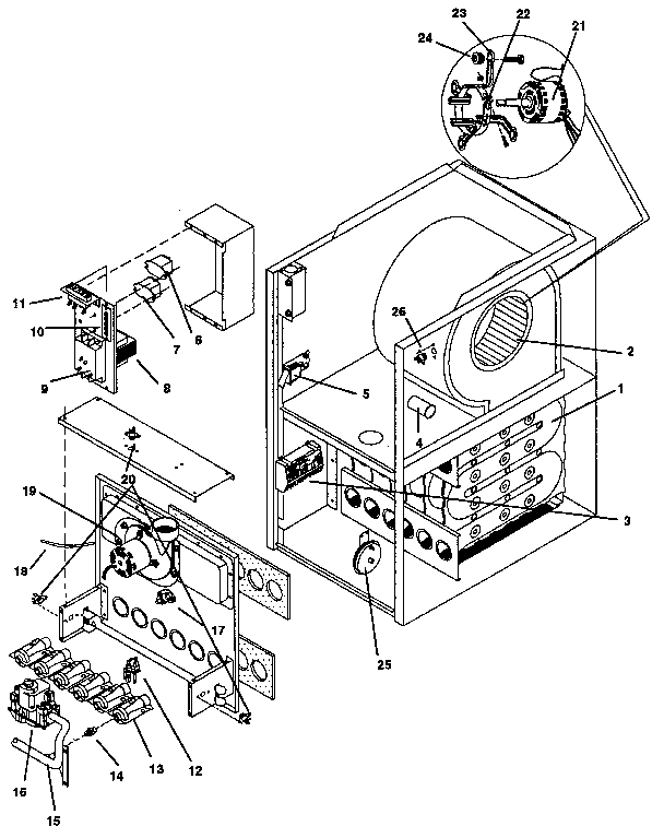 ICP NCG5150BKA1 functional diagram
