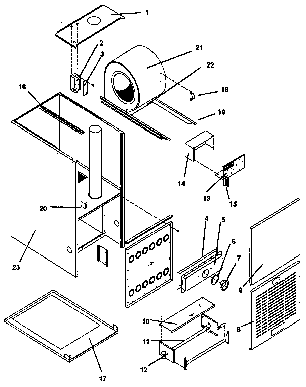 ICP NCG5150BKA1 non-functional diagram