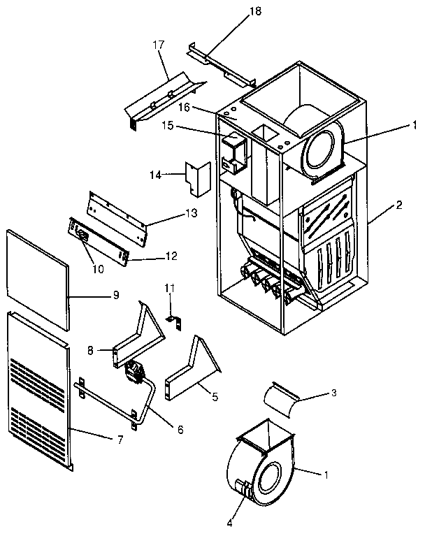 ICP NDLE050AD02 non-functional diagram