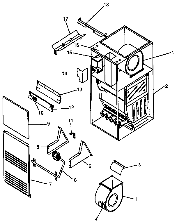 ICP NDLE100BH02 non-functional diagram