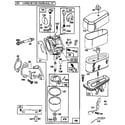 Craftsman 917255430 carburetor and air cleaner assembly diagram