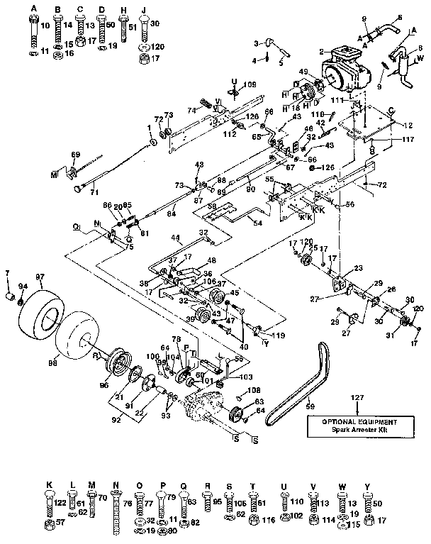 Craftsman 917255935 drive diagram